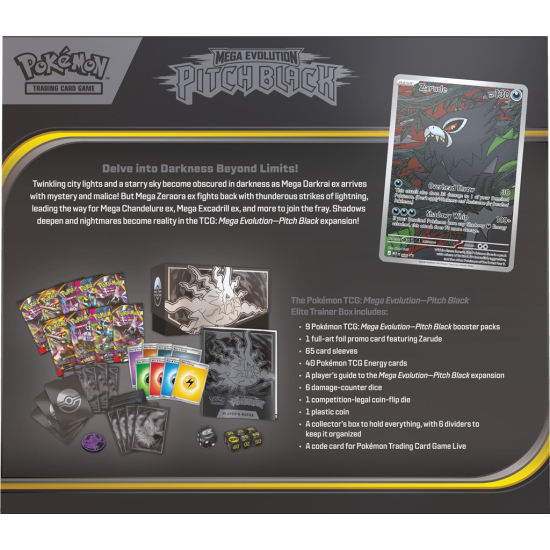 Mega Evolution - Pitch Black - Elite Trainer Box